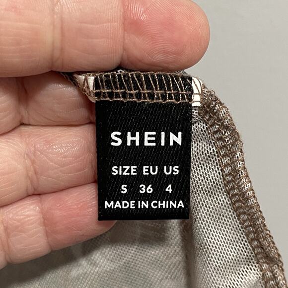 Y2K Sheer Fairy Babydoll Tank SIze Small Brown Mesh Butterfly Lightweight Boho - Picture 2 of 4